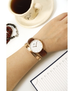 Купить Наручные часы Daniel Wellington Classy 34 St Mawes RG White  в E-mobi