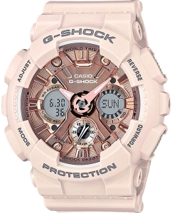 Купить Японские наручные часы Casio G-SHOCK GMA-S120MF-4A с хронографом  в E-mobi