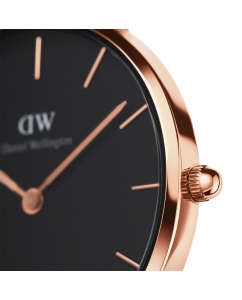 Купить Наручные часы Daniel Wellington Petite 32 Cornwall RG Black  в E-mobi