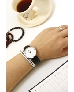 Купить Наручные часы Daniel Wellington Classy 34 Sheffield S White  в E-mobi