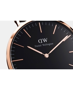 Купить Наручные часы Daniel Wellington Classic 36 Cornwall RG Black  в E-mobi