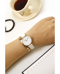 Купить Наручные часы Daniel Wellington Petite 32 Bondi RG White  в E-mobi