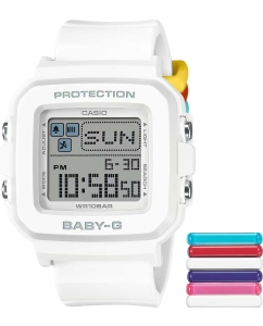 Купить Японские наручные часы Casio Baby-G BGD-10L-7 с хронографом  в E-mobi