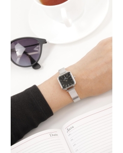 Купить Наручные часы Daniel Wellington Quadro Studio 22x22 S Black  в E-mobi