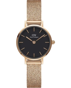 Купить Наручные часы Daniel Wellington Petite 24 Pressed Melrose RG Black  в E-mobi