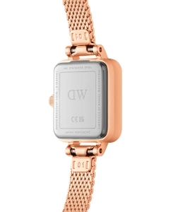 Купить Наручные часы Daniel Wellington Quadro Mini 15.4x18.2 Melrose RG White  в E-mobi