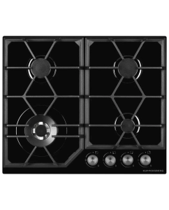 Купить Встраиваемая варочная панель газовая Kuppersberg FG 62 B черный  в E-mobi