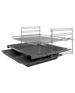 Купить Встраиваемый электрический духовой шкаф Bosch HBJ558YS0Q Silver/Black  в E-mobi