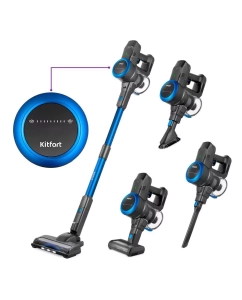 Купить Пылесос Kitfort КТ-5175-1 черный, синий  в E-mobi