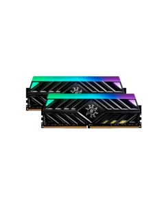 Купить Оперативная память ADATA XPG D41 RGB 16Gb DDR4 3200MHz (AX4U32008G16A-DT41) (2x8Gb KIT)  в E-mobi
