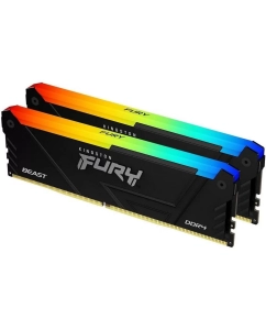 Купить Оперативная память Kingston FURY Beast Black RGB XMP 64GB DDR4 3600MHz DIMM  в E-mobi