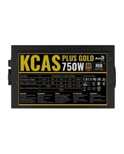 Купить Блок питания AeroCool KCAS PLUS GOLD 750W 750W  в E-mobi