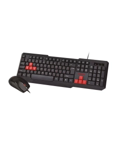 Купить Комплект клавиатура и мышь SmartBuy ONE Black/Red (SBC-230346-KR)  в E-mobi
