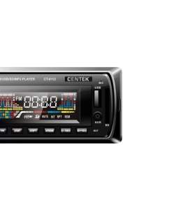 Купить Автомагнитола Centek СТ-8112 &lt;4х50 Вт&gt; BLUETOOTH, SD/MMC/USB, MP3, цветной LED  в E-mobi