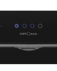 Купить Вытяжка встраиваемая Krona ARVEN 600 BLACK S черная  в E-mobi