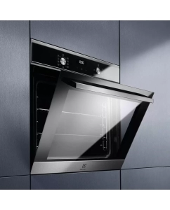 Купить Встраиваемый электрический духовой шкаф Electrolux EOF5H40BX черный, серебристый  в E-mobi