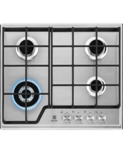 Купить Встраиваемая варочная панель газовая Electrolux GRE 363 MX серебристый  в E-mobi
