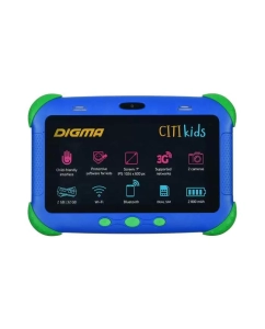 Купить Планшет DIGMA CITI Kids 7&quot; 2019 2/32GB Blue (CS7216MG) Wi-Fi+Cellular  в E-mobi