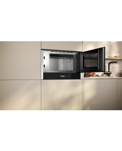 Купить Встраиваемая микроволновая печь Neff NR4WR21N1 черный  в E-mobi
