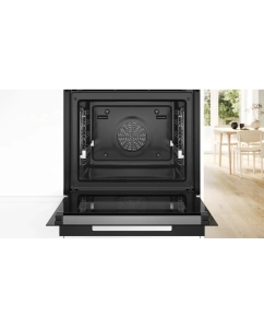 Купить Встраиваемый электрический духовой шкаф Bosch HBG978NB1S черный  в E-mobi
