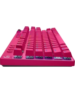 Купить Проводная игровая клавиатура Logitech PRO X TKL Pink (920-012160)  в E-mobi