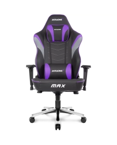 Купить Игровое кресло AKRacing MAX Indigo AK-MAX-IN, фиолетовый/черный  в E-mobi