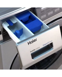 Купить Стиральная машина Haier HW60-BP12919AS серебристый  в E-mobi