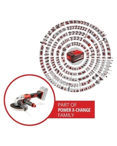 Купить Шлифмашина угловая аккумуляторная Einhell PXC (TE-AG) AXXIO 18/150 Li BL + 1 акк.4 Ач + ЗУ 3 А 4431144SET  в E-mobi