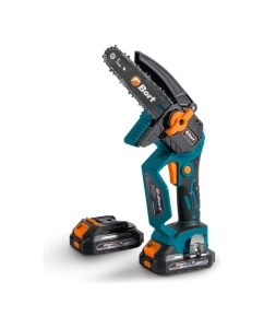Купить Цепная аккумуляторная пила BORT BKS-216-Li (2x2Ач+ЗУ) 93418279  в E-mobi