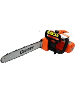 Купить Пила цепная электрическая Gramex HHT-2400 (2400Вт, 720 м/мин, шина 16&quot;/40 см, бак/масл 170 мл) (2/48) 4209  в E-mobi
