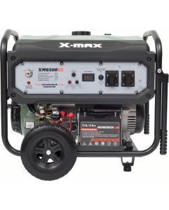 Купить Бензиновый генератор X-MAX (5,5 кВт, электростартер, медная обмотка, с АКБ) ХМ6500EC  в E-mobi