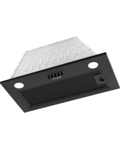 Купить Вытяжка встраиваемая Weissgauff Leaf 600 PB Full Black Enamel черная  в E-mobi
