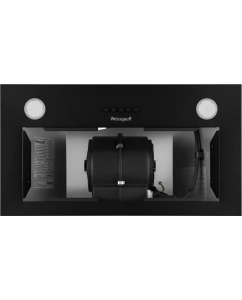 Купить Вытяжка встраиваемая Weissgauff Leaf 600 PB Full Black Enamel черная  в E-mobi