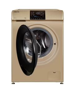 Купить Стиральная машина Hiberg i-DDQ6 - 712 G золотистый  в E-mobi