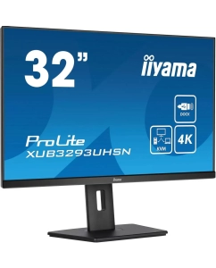 Купить 31.5&quot; Монитор iiyama XUB3293UHSN-B5 черный 60Hz 3840x2160 IPS  в E-mobi