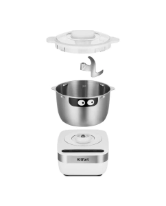Купить Миксер Kitfort КТ-3495 серебристый, белый  в E-mobi