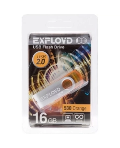 Купить Карта памяти Exployd USB 16Гб EX016GB530 EX016GB530 Orange  в E-mobi