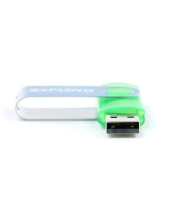 Купить Флешка EXPLOYD 4GB 530 зеленый  в E-mobi