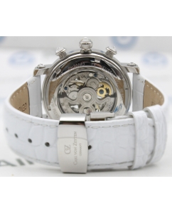 Купить Механические наручные часы Carl von Zeyten CVZ0062WH  в E-mobi