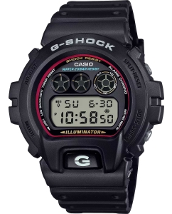 Купить Японские наручные часы Casio G-SHOCK DW-6900RL-1 с хронографом  в E-mobi