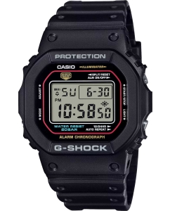 Купить Японские наручные часы Casio G-SHOCK DW-5600RL-1 с хронографом  в E-mobi
