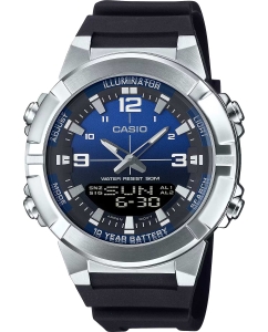 Купить Японские наручные часы Casio Collection AMW-870A-2A с хронографом  в E-mobi