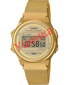 Купить Японские наручные часы Casio Vintage A171WEMG-9AEF-ucenka с хронографом  в E-mobi