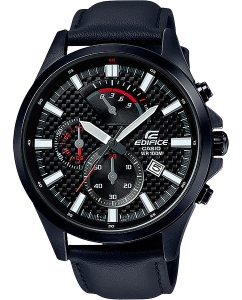 Купить Японские наручные часы Casio Edifice EFV-530BL-1A с хронографом  в E-mobi