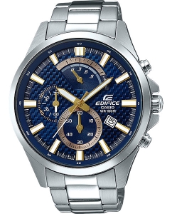 Купить Японские наручные часы Casio Edifice EFV-530D-2A с хронографом  в E-mobi