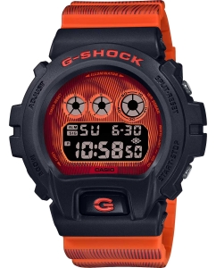 Купить Японские наручные часы Casio G-SHOCK DW-6900TD-4 с хронографом  в E-mobi