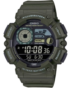 Купить Японские наручные часы Casio Collection WS-1500H-3B с хронографом  в E-mobi