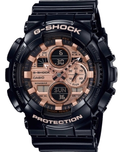 Купить Японские наручные часы Casio G-SHOCK GA-140GB-1A2ER с хронографом  в E-mobi