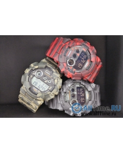 Купить Японские наручные часы Casio G-SHOCK GD-120CM-4E с хронографом  в E-mobi