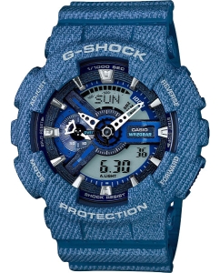 Купить Японские наручные часы Casio G-SHOCK GA-110DC-2A с хронографом  в E-mobi